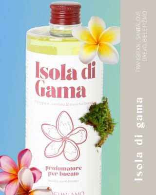 Parfém do prania Isola di Gama: Exotika a luxus Parfém do prania Isola di Gama je dokonalou náhradou bežnej aviváže....